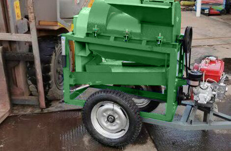 Millet Thresher Delivered to Canada