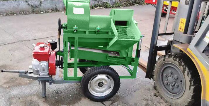 Millet Thresher Delivered to Canada
