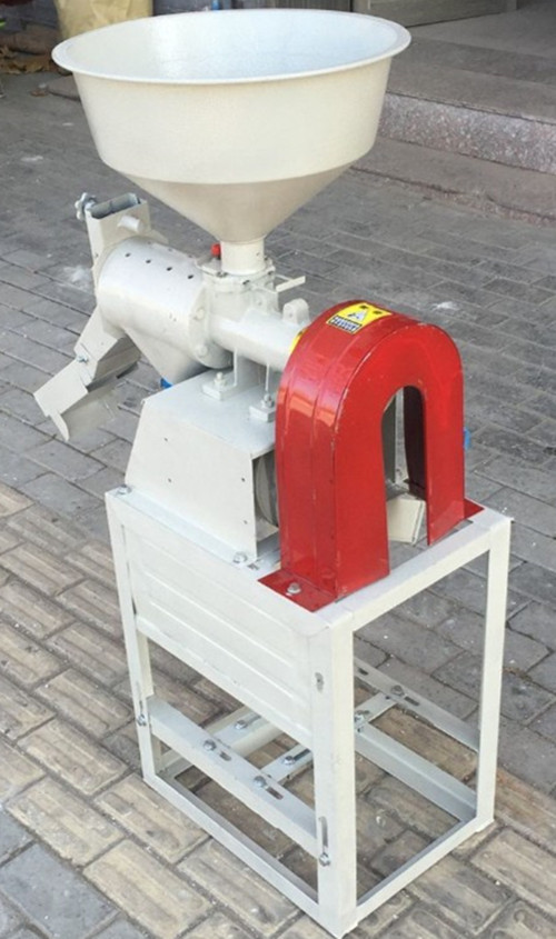 Small Home Use Integrated Paddy Husking and Rice Milling Machine