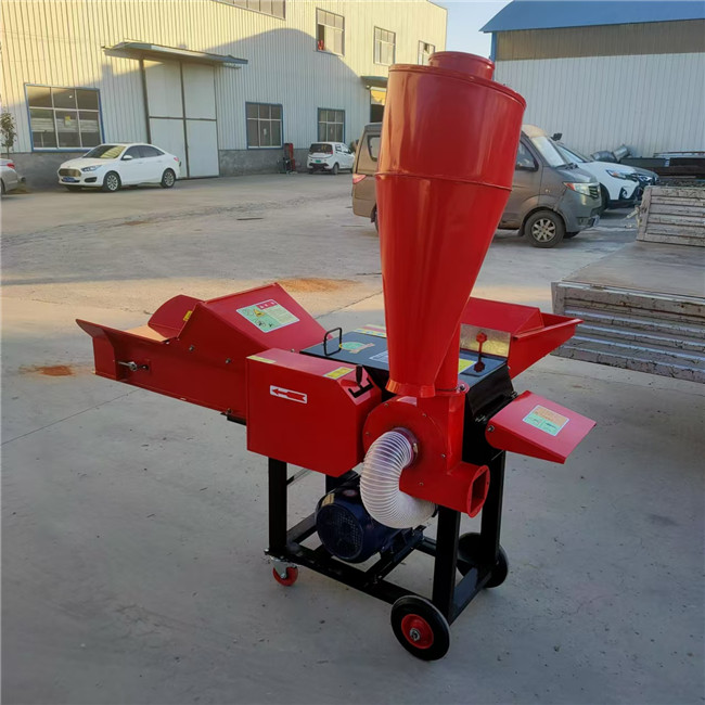 Silage Forage Fodder Chopping Cutting Machine Straw Rubbing Kneading Silk Machine Shredder