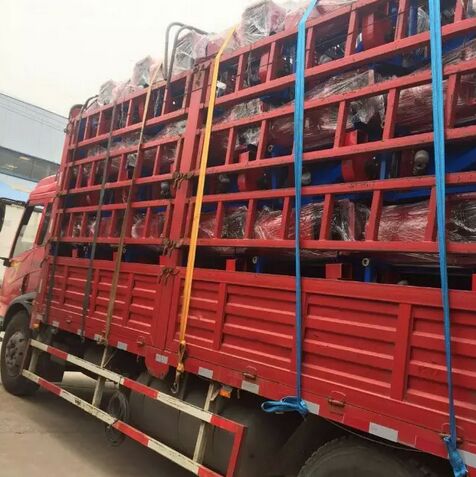 Corn Threshers Delivered to Shandong Province