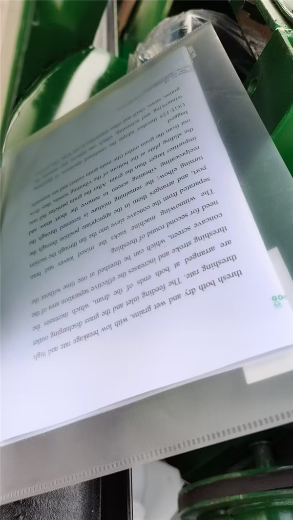 Large Multi-crops Sugar Beans Threshers Exported to Zambia