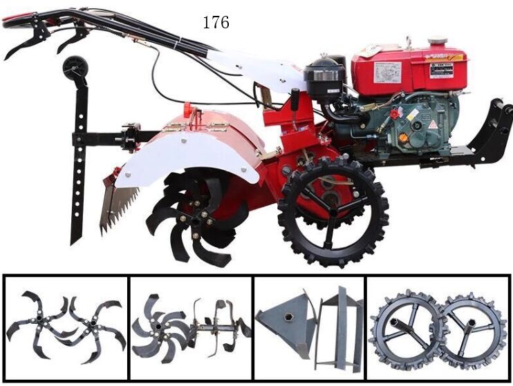 Self-Propelled Tractor or Rotary Tiller