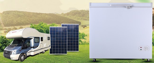Solar Freezer Car Home Small Refrigerator 12V 24V 